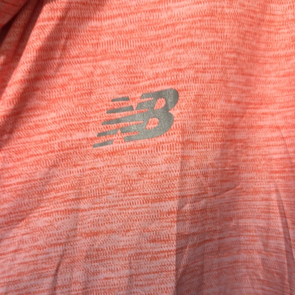 New Balance Red and Black windbreaker with Hood - Picture 3 of 4